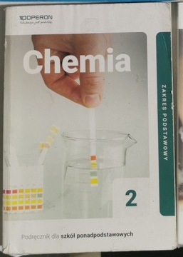 Chemia podręcznik 2 liceum i technikum podstawowy