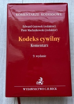 Kodeks cywilny, 9 wydanie z 2019 r. C.H.Beck  