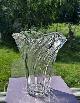 Piękny szklany wazon Mikasa