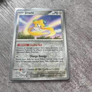 Karta Pokemon Jirachi PAR 126 Reverse Holo