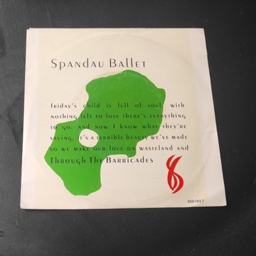 Spandau Ballet - A through the Barricades