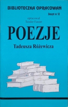 Poezje Różewicza Biblioteczka opracowań