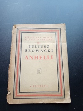 Książka Juliusz słowacki ANHELLI 