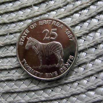 Erytrea 25 Cent 1997r