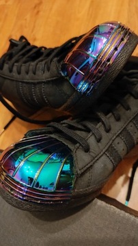 Sneakersy wysokie adidas czarne rozm 37
