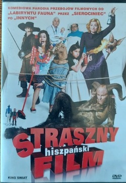 STRASZNY HISZPAŃSKI FILM . DVD
