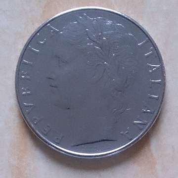 100 lirów 1981 r. Włochy - st -I/+II