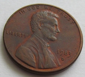 1 cent USA 1983 r. 