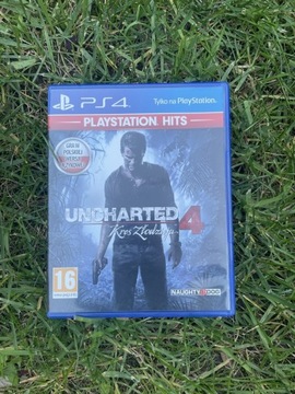 Uncharted 4 Na PlayStation 4 Płyta