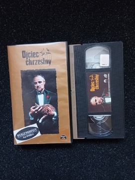 Ojciec chrzestny kasety VHS część 1 i 3