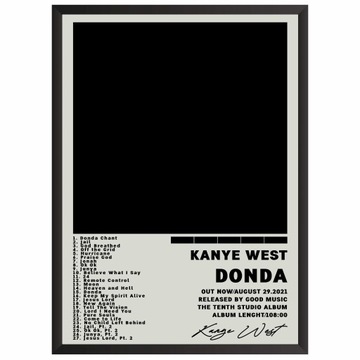 Kanye West Donda Plakat z albumem