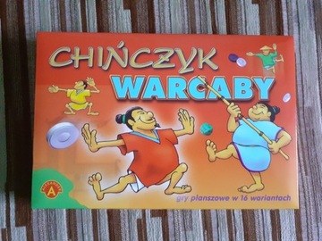 Zestaw dwóch gier Chińczyk i Warcaby