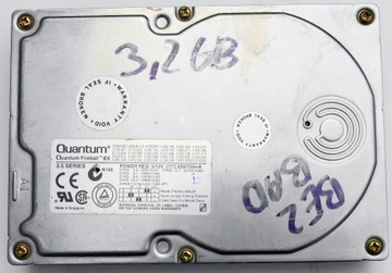 QUANTUM Fireball EX 3,2GB ATA bios wykrywa