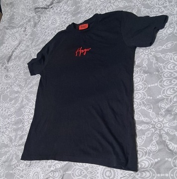 T-shirt czarny rozmiar M/L Hugo 