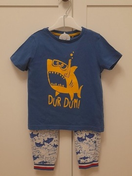 Komplet "Shark": t-shirt + spodnie, 86-92.