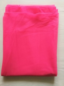 Kupon materiału/różowy szyfon o wym.160 x 560 cm