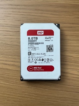 Dysk HDD WD Red 8TB 3,5" (WD80EFZX)