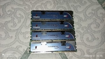 Kingston Hynks 8GB, 4 x 2 GB, dual 800 MHz, DDR2.
