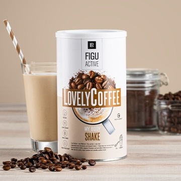 FiguActive Lovely Coffee Shake - Koktajl 496g