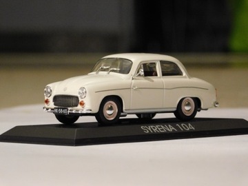 Syrena 104, 1968, 1:43