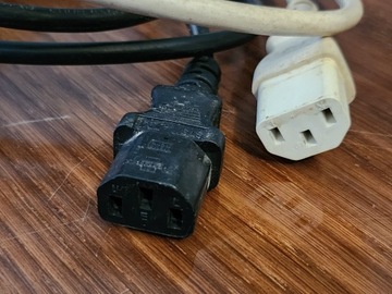 Kabel przewód zasilający do komputera monitora