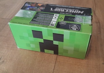 Pudełko karton box do konsoli New Nintendo 2DS XL Minecraft Creeper Edition