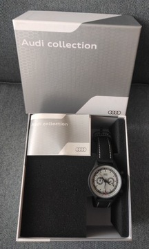 Zegarek Audi z Kalendarzem, szary
