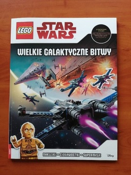 Książeczka z naklejkami Star Wars 