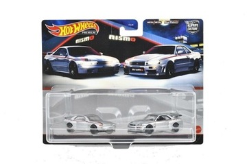 Hot Wheels premium 2pack Nissan Skyline gt-r r34 r32 