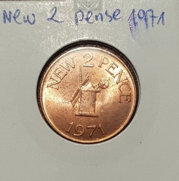 New 2 pence1972.Ideał!