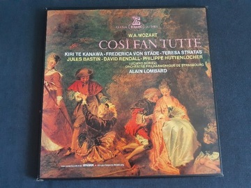 Mozart Cosi Fan Tutte Lombard ERATO BOX 3LP