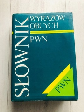 Książka Słownik wyrazów obcych PWN