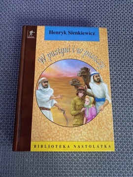 Książka „W pustyni i w puszczy” Sienkiewicz