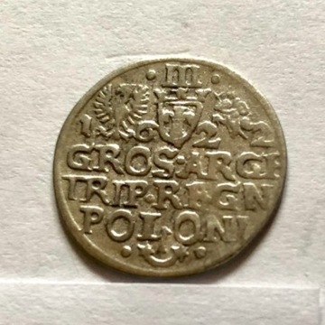 Trojak 1622 Srebro Zygmunt III Waza #8