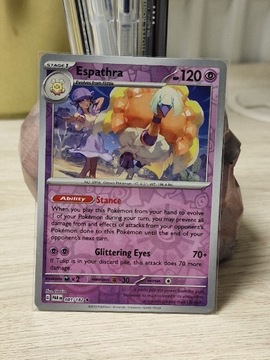 Karta pokemon Espathra (PAR 081) Reverse Holo 