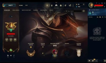 KONTO LOL EUNE 89 SKINÓW 195LVL G3 HANDLEVELED