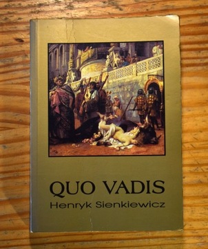 QUO VADIS Z OPRACOWANIEM - Sienkiewicz (wyd. KAMA)