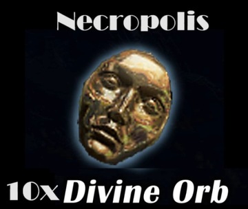 10x Divine Orb Necropolis PoE SC Path of Exile 