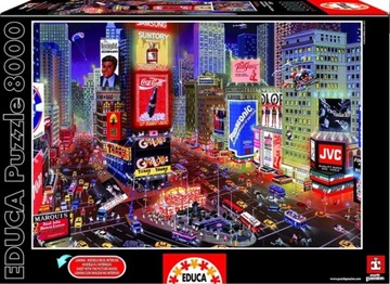 Educa puzzle 8000 Times Square Nowy Jork