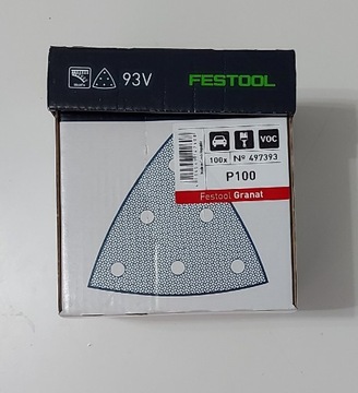 Arkusz Ścierny FESTOOL V93/6 P100/100 szt. 497393