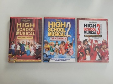 Filmy DVD High School Musical 1-3 Komplet