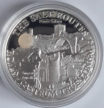 SZLAK SOLNY – RZYM - ROMA – 2009 - AG 1 OZ SREBRO