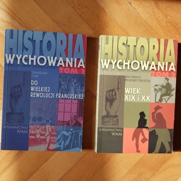 Historia wychowania tom 1 i 2