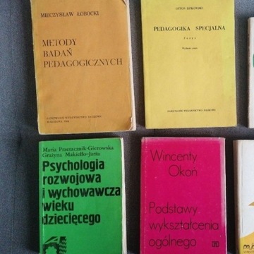 książki psychologia - pedagogika 