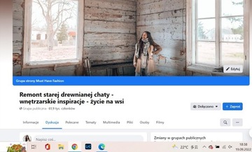 Reklama na grupie Facebook remont budowa wnętrza 