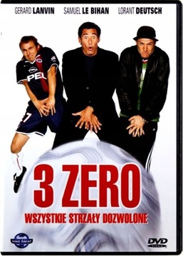 3 ZERO Wszystkie strzały dozwolon Film DVD komedia