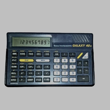 Kalkulator Galaxy 40x Texas Instruments kolekcjone