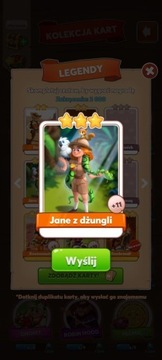 Coin Master Jane z dżungli