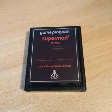 Game program Superman CX-2631 Atari 2600