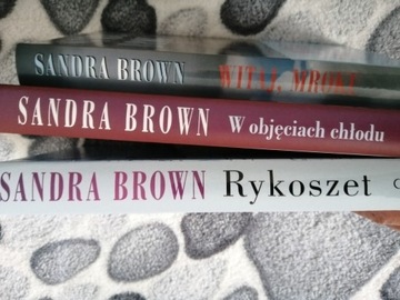 3 książki Sandry Brown